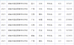 2024年湖南中醫藥高等專科學校錄取分數線