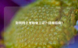 如何網上考取電工證？詳細指南！
