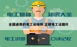 全國(guó)通用的電工證啥樣 正規(guī)電工證圖片