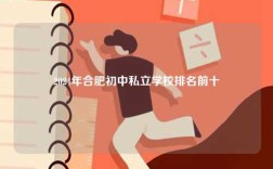 2024年合肥初中私立學校排名前十