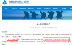 2024安徽成人高考準考證打印時間公布(打印入口+考試時間+注意事項)