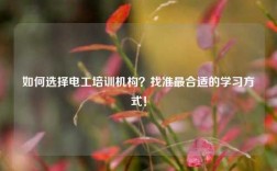 如何選擇電工培訓(xùn)機(jī)構(gòu)？找準(zhǔn)最合適的學(xué)習(xí)方式！