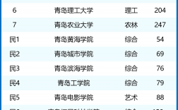 2024年青島市大學(xué)排名