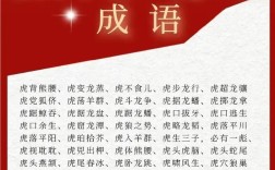 虎字的成語