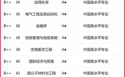 上海大學專業(yè)評級