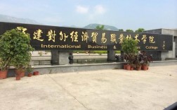 福建對外經(jīng)濟(jì)貿(mào)易職業(yè)技術(shù)學(xué)院