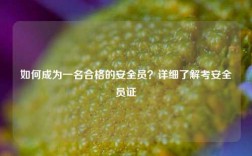 如何成為一名合格的安全員？詳細(xì)了解考安全員證