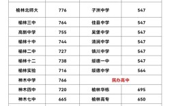 榆林高考分數(shù)線