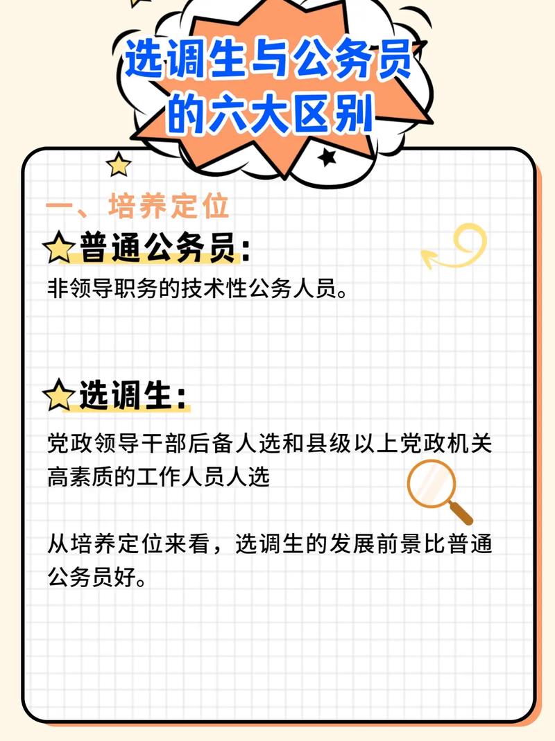 選調生和公務員的區(qū)別(考選調生好還是公務員好)-圖1