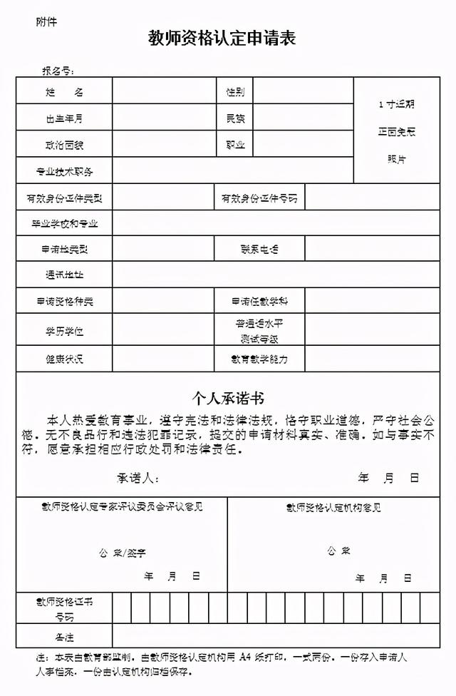 教師資格認定需要哪些材料-圖1