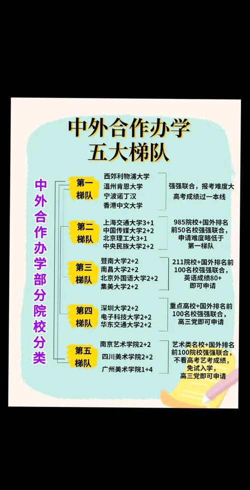 中外合作辦學一覽表最新(國內的中外合作辦學有哪些)-圖1