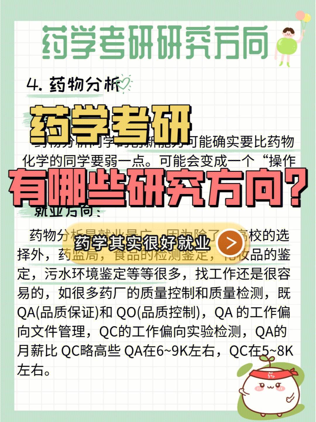 藥學專業考研方向(藥學專升本)-圖1