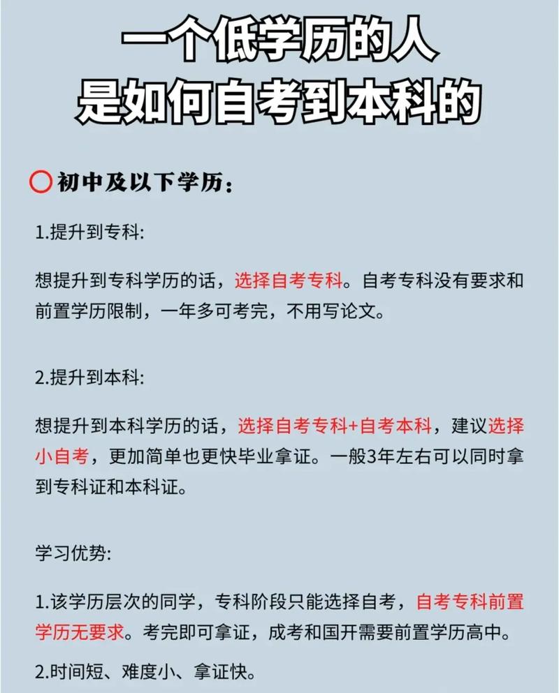 初中沒讀完怎么提升學歷(初二輟學怎么自考)-圖1