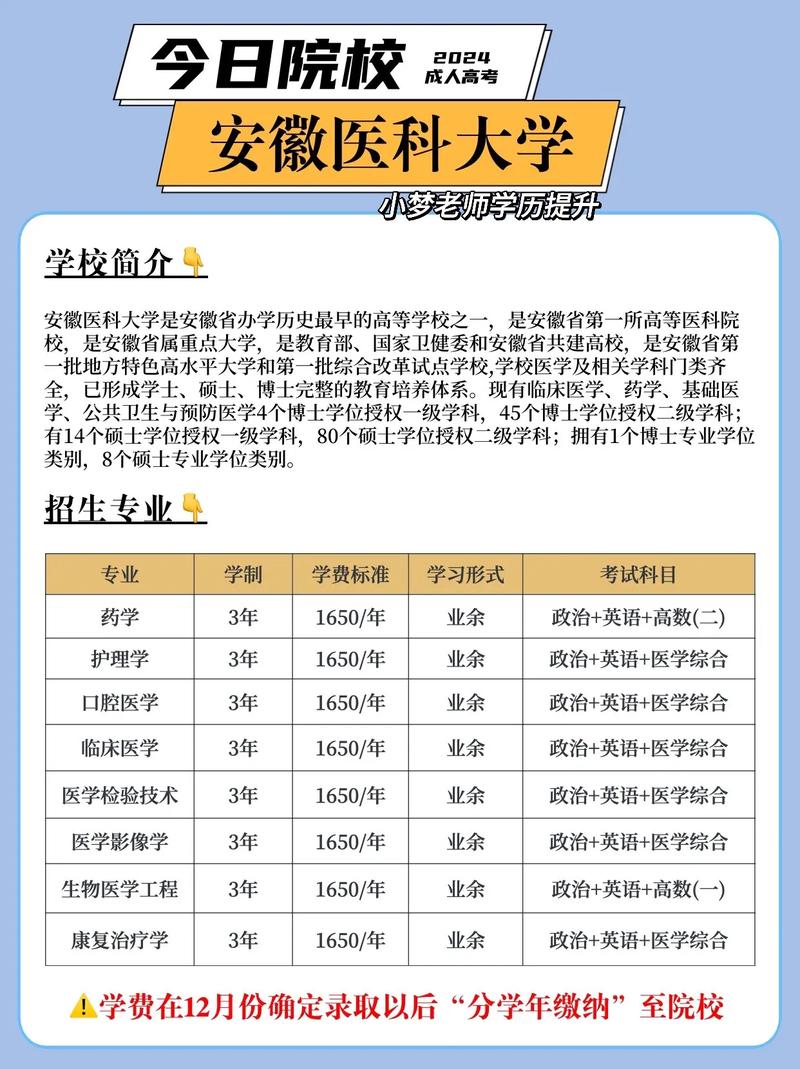 安徽醫(yī)科大學(xué)成人本科招生官網(wǎng)入口（http://cjy.ahmu.edu.cn）-圖1