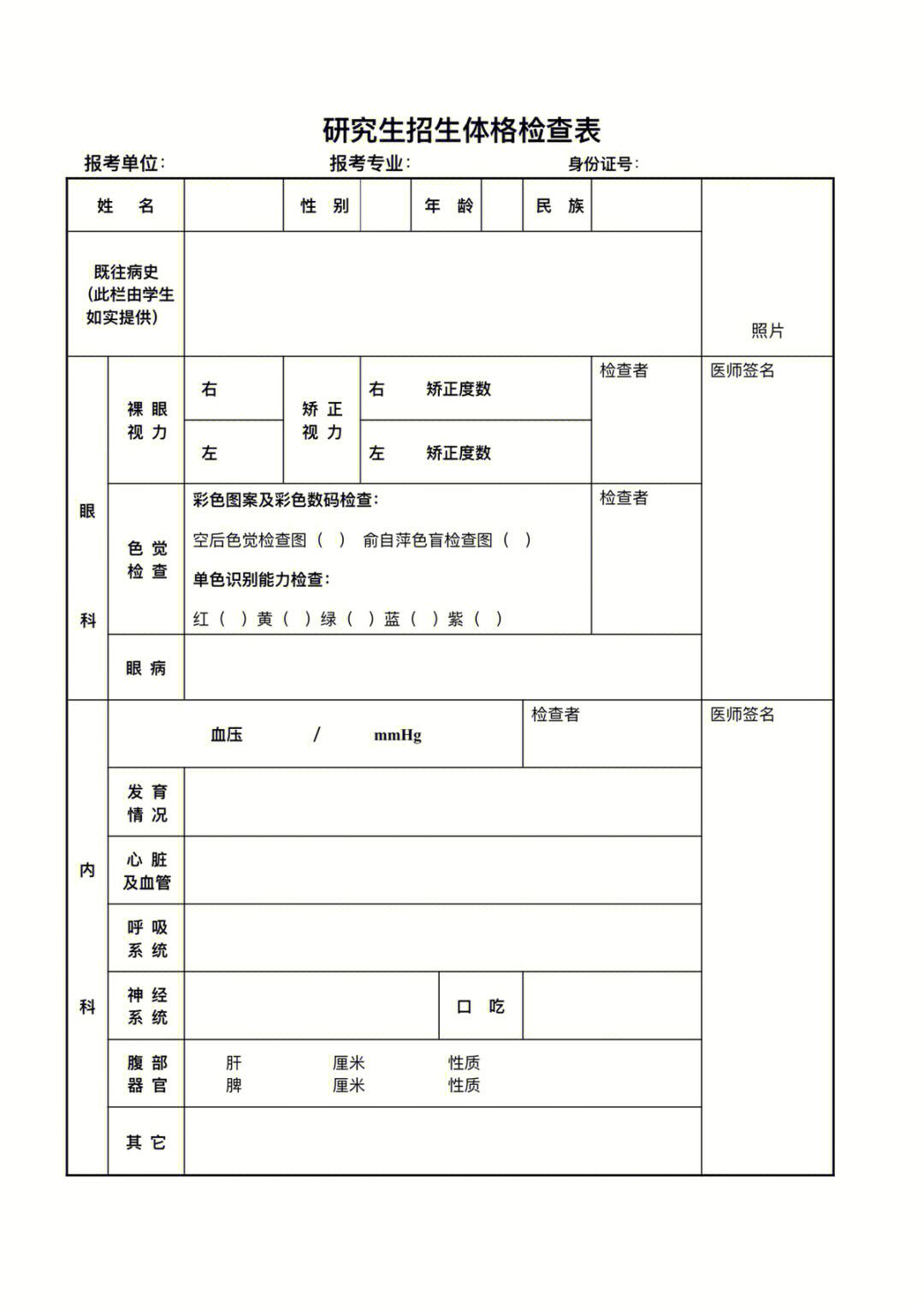 考研體檢什么情況不通過-圖1