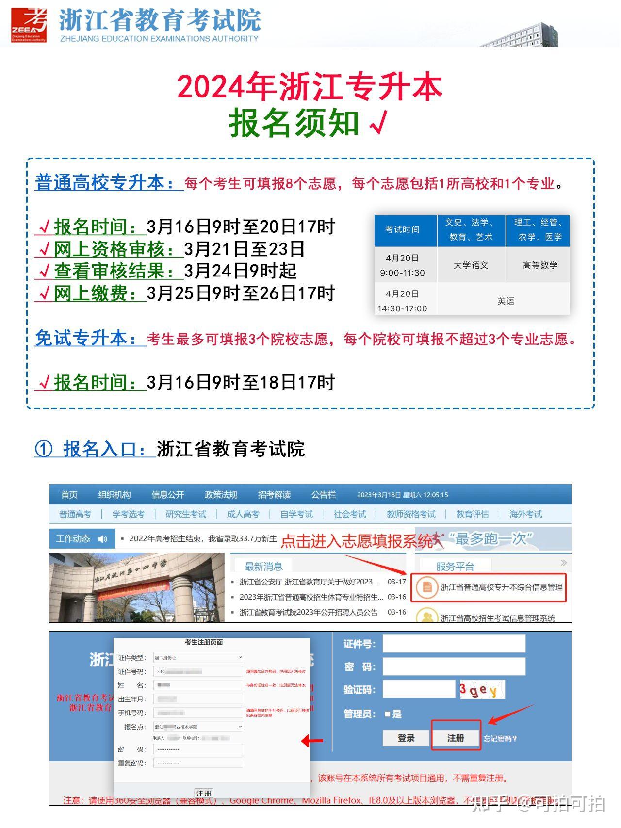浙江專升本報名入口官網(wǎng)ww.zjzs.net-圖1
