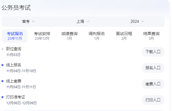 2025年上海公務(wù)員報(bào)名時(shí)間表及條件-圖1