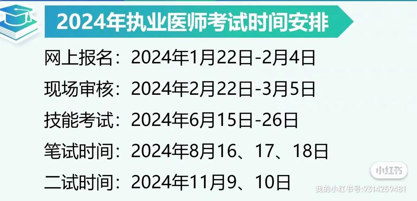 助理醫(yī)師考試時間2024具體時間-圖1