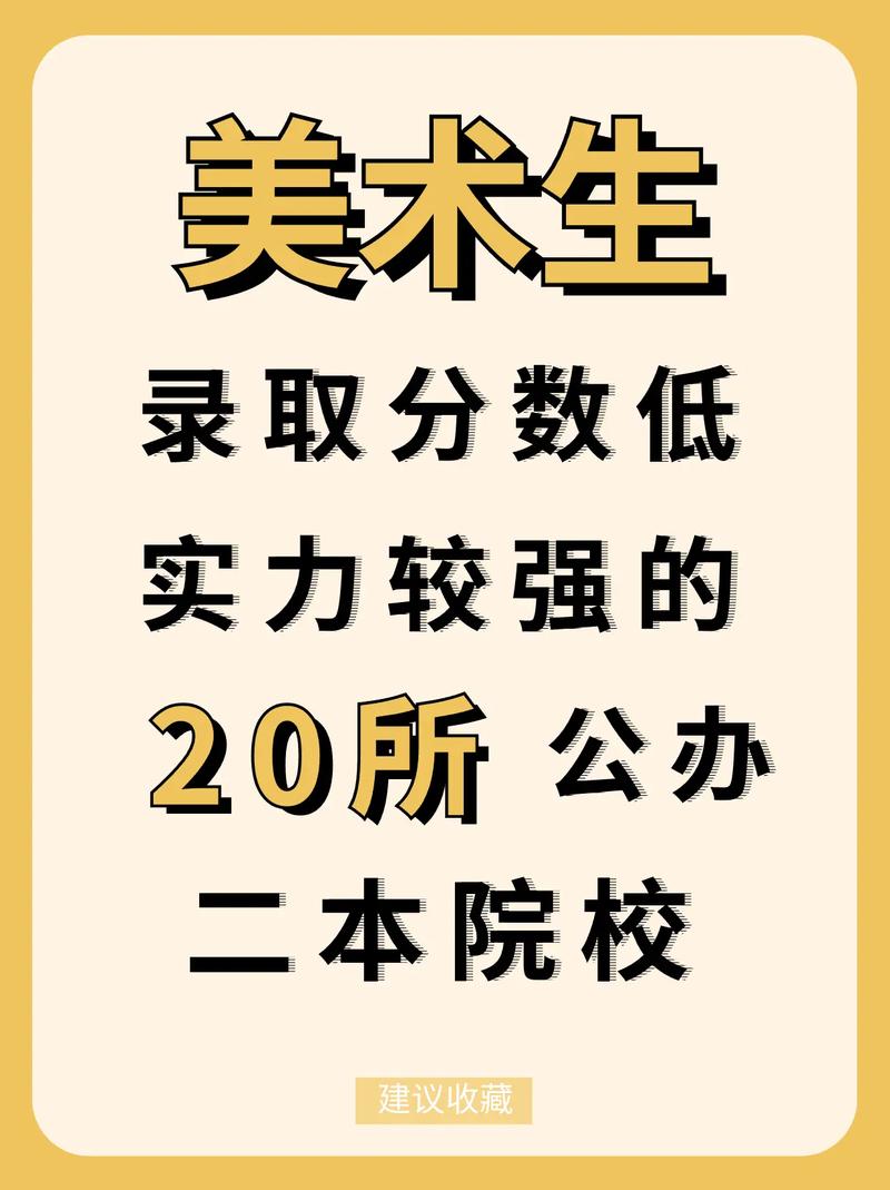 美術分數低的二本大學有哪些？如何選擇適合的學校？-圖1