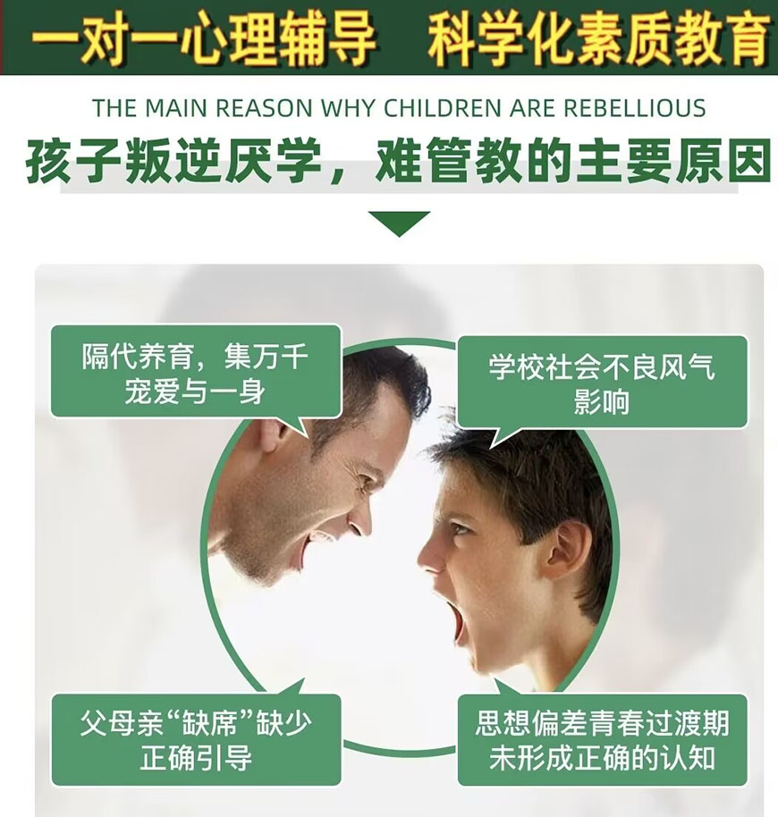 黃岡地區(qū)問題青少年全封閉式特訓(xùn)營(叛逆厭學(xué)網(wǎng)癮管教學(xué)校)-圖3